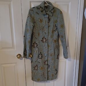 Danier Floral Embroidered Coat
